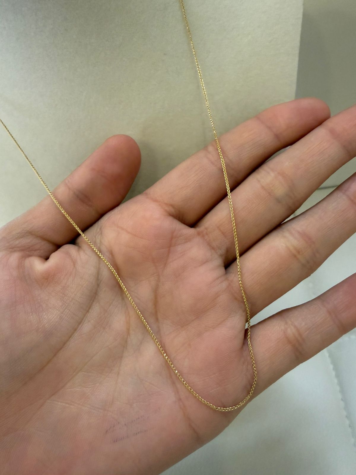 CADENA TEJIDO FINO 1.5G 14K 51CM